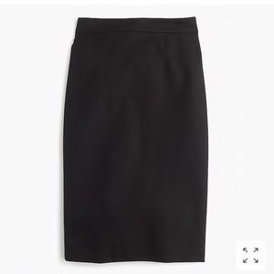 Wool pencil skirt